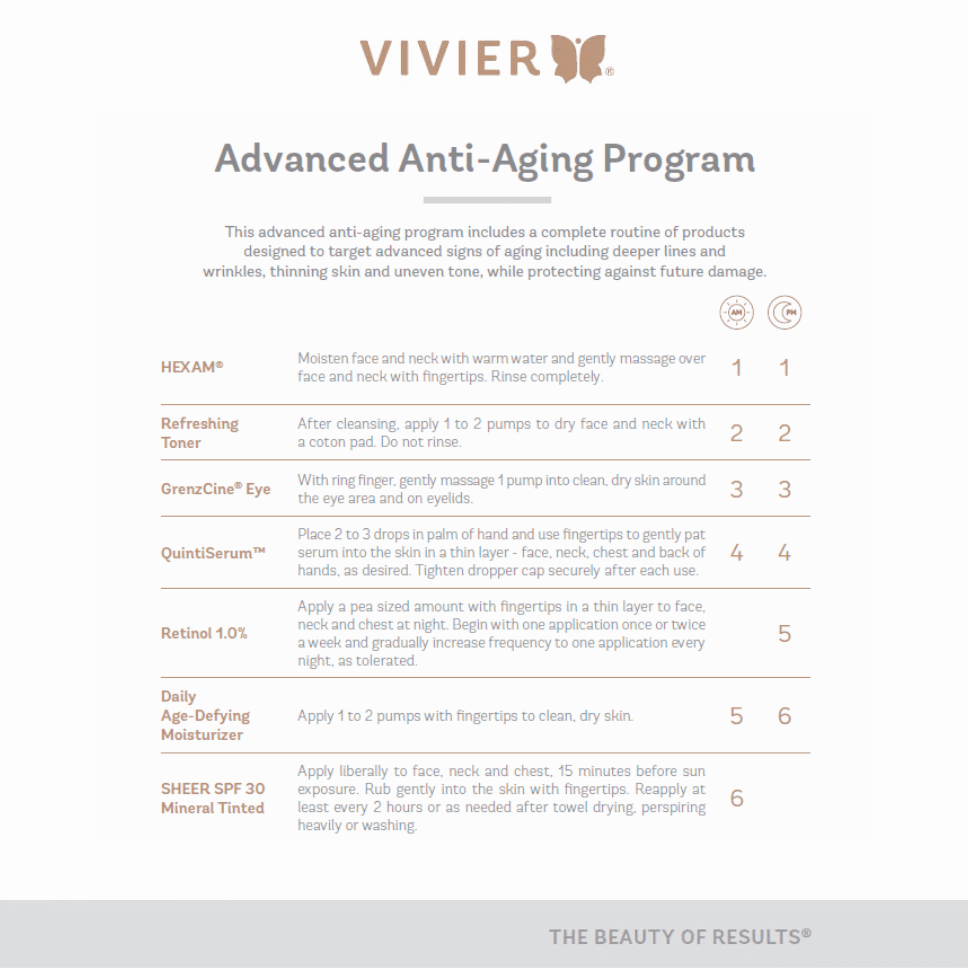 Vivier Advanced Anti-Aging Program