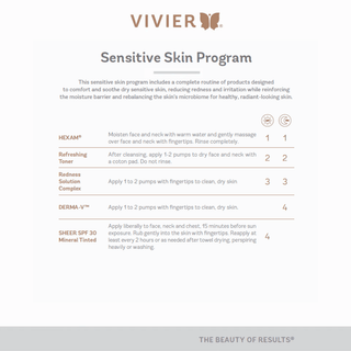 Vivier Sensitive Skin Program